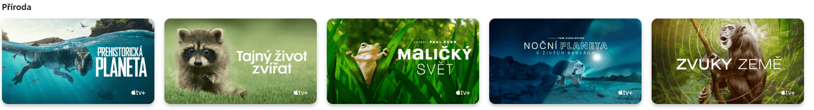 další obsah na apple tv+