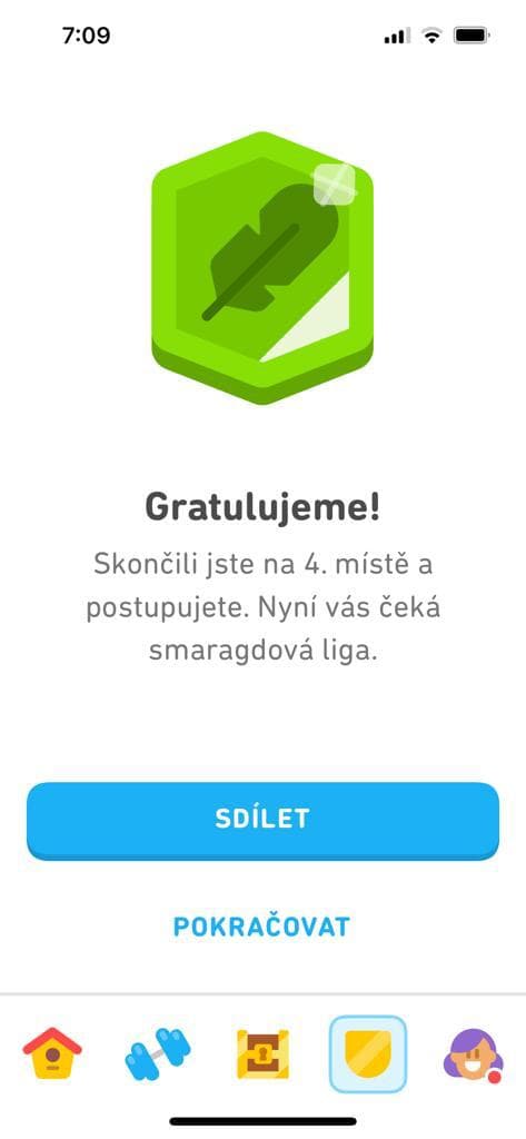 Duolingo test aplikace pro angličtinu zdarma