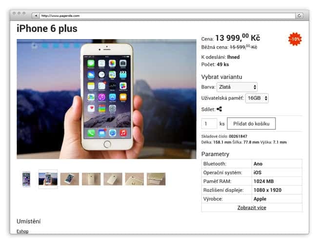 internetový obchod přes websnadno