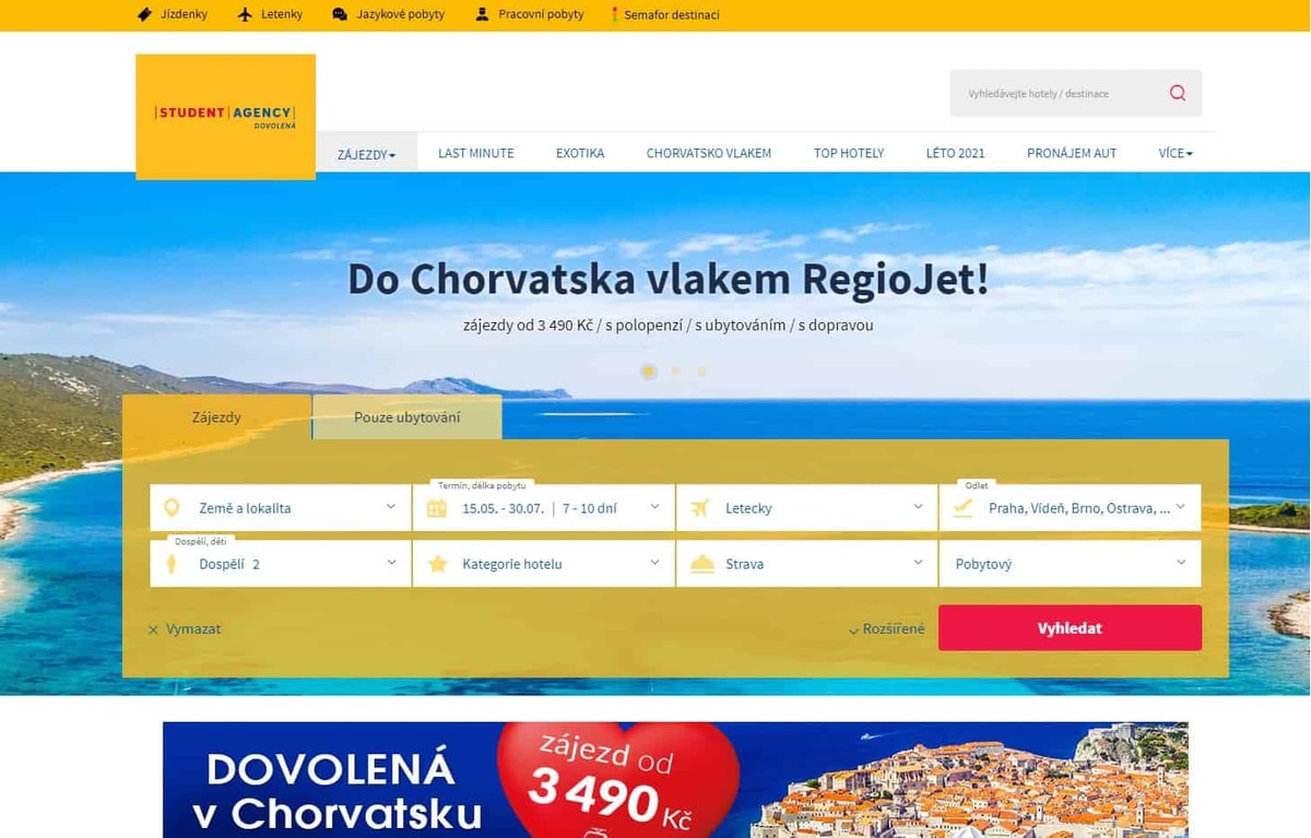 Recenze cestovní agentury Dovolená.cz