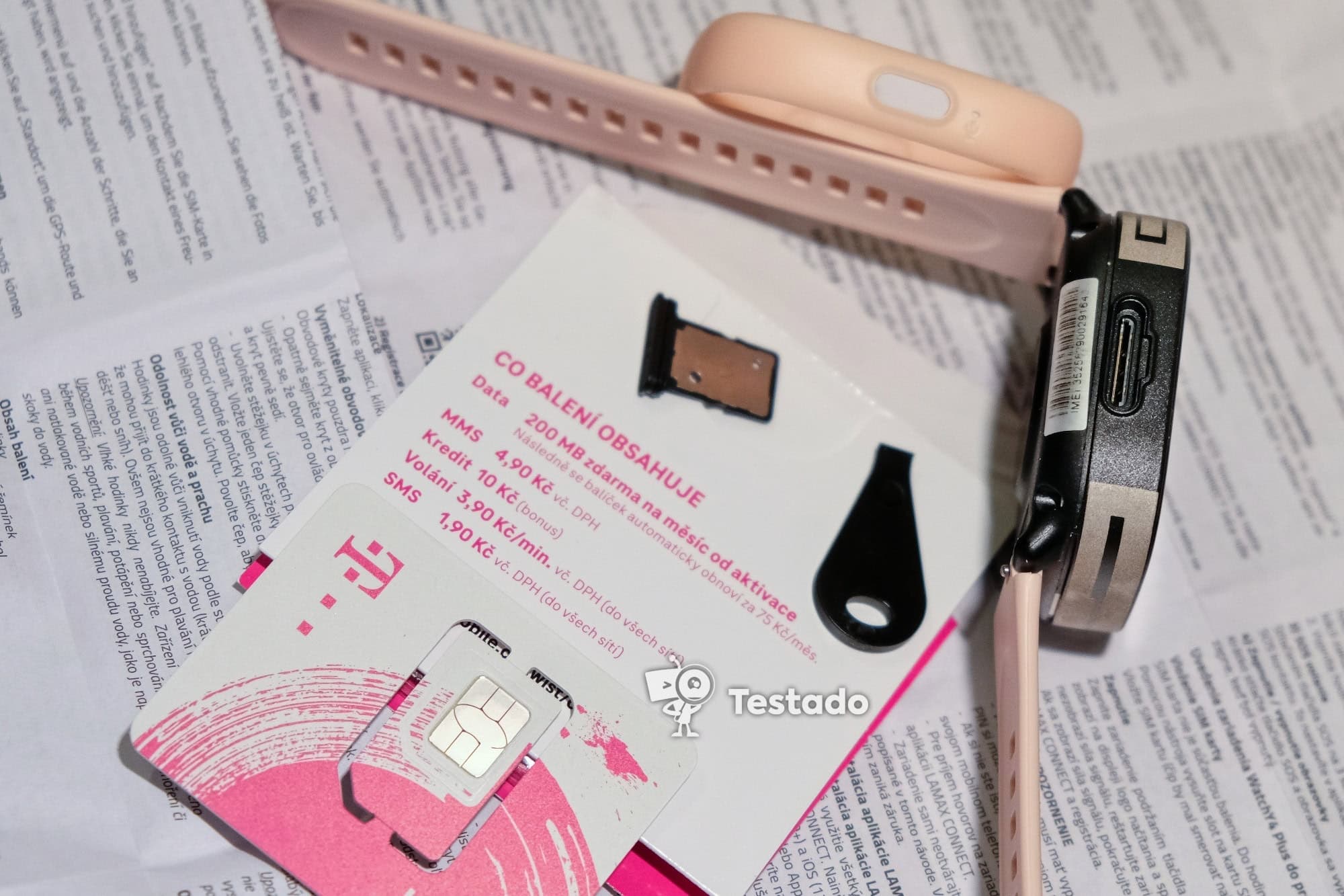 Lamax WatchY4 Plus sim karta